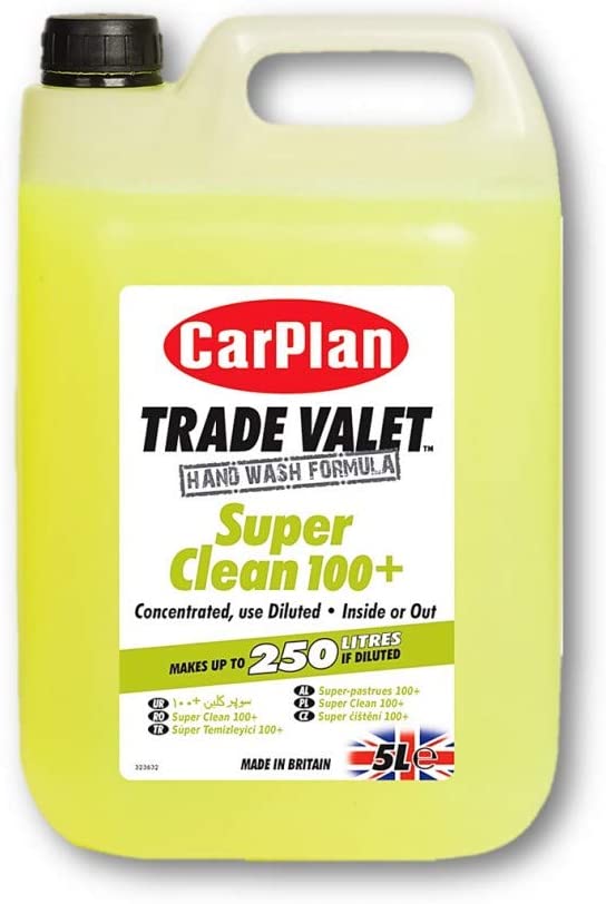 CarPlan CSC005 Trade Valet Super Clean 100+, 5 l (Pack of 1)