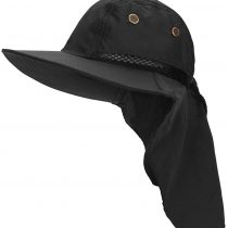MK MATT KEELY Outdoor Mens Summer Neck Flap Sun Hat Boonie Hat Large Brim Sun Protection Bucket Men's Fishing Hats Hiking Hat
