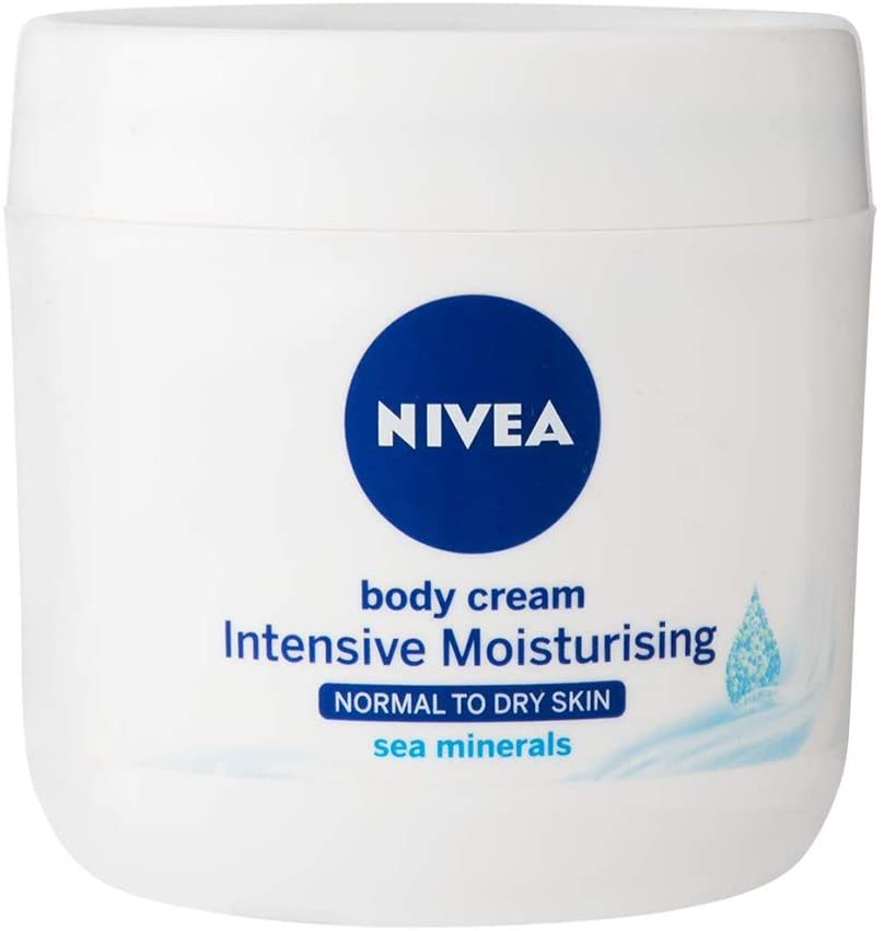 nivea crème 400ml intensive moisturising, WHITE, 400 ml (Pack of 1)