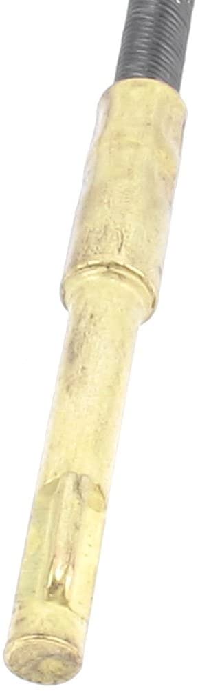 sourcing map 3.2ft Metal Flexible Shaft Cable for Bench Grinder Drill Press, Silver, 3.2ft long - Image 3