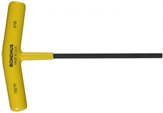 Bondhus 15210 3/16" Hex Tip T-Handle with ProGuard Finish - Image 3