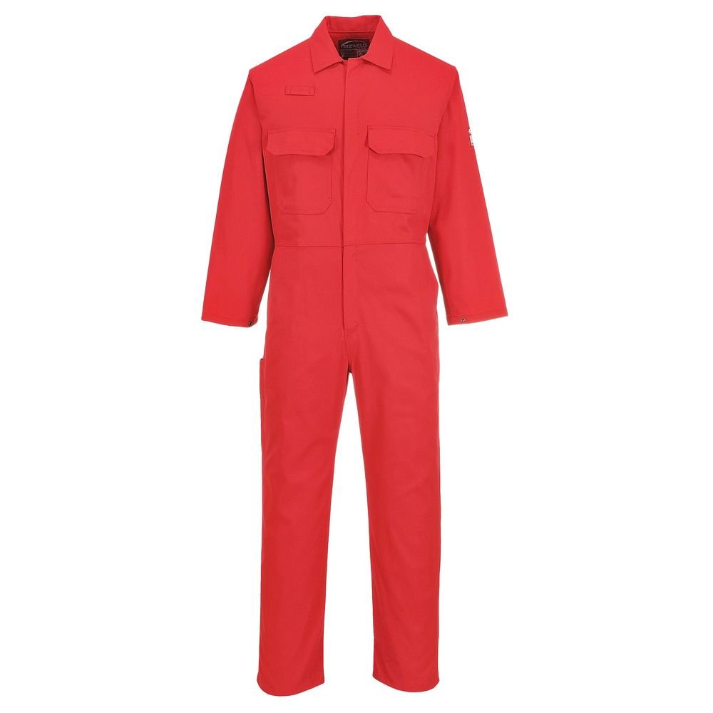 Portwest BIZ1 Men's Protective Workwear Overalls Bizweld FR Coverall Black, Small - Image 3