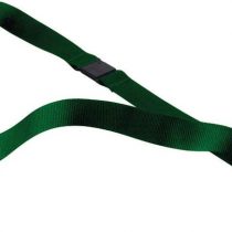 Announce Textile Badge Necklace Green