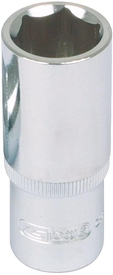 KS Tools 918.1249 19mm 1/2-inch Chrome Plus Hex Socket Deep, 5.1 cm