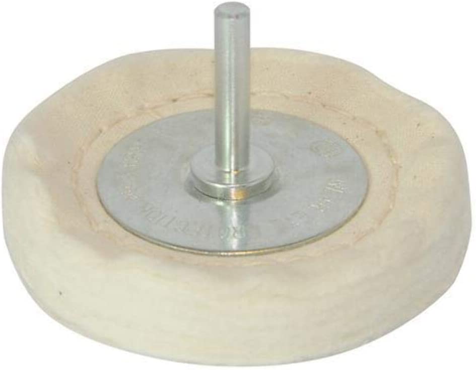 Silverline 105882 Loose Leaf Buffing Wheel 75 x 12 mm, Multicolour - Image 2