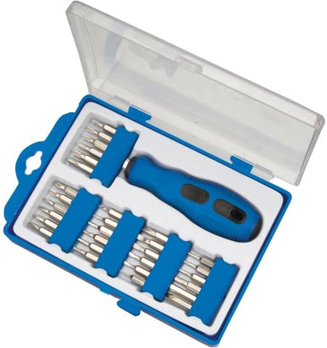Silverline Precision Screwdriver Bit Set 31pce (633956), Mehrfarbig