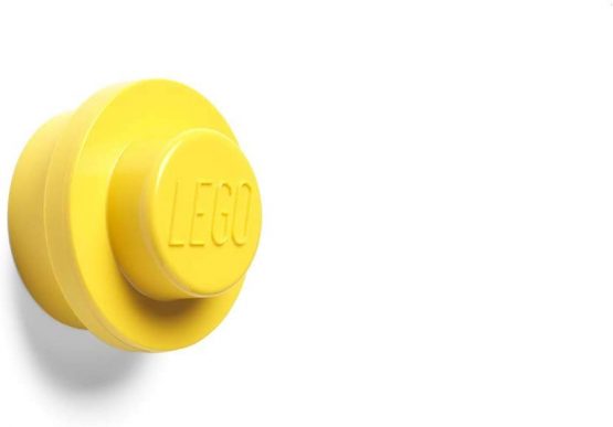Room Copenhagen Lego Wall Hanger Set, Bright, Yellow, Blue, Red, Small, Medium and Large - Image 3