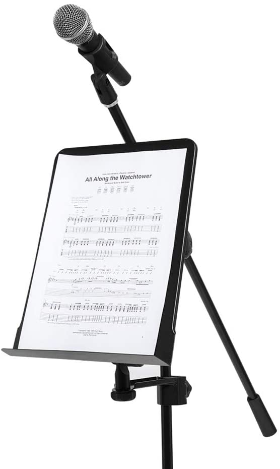 Stagg MUS-ARM 1 Small Music Stand Plate With Arm, Black - Image 3