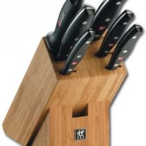 Zwilling 1001385 J. A. Henckels Pollux 7-Piece Block Set, Steel, Black, 28.0 cm*114.5 cm*11.0 cm