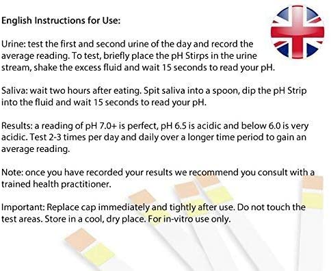 SimplexHealth pH Test Strips pH 4.5 - pH 9.0 for Urine and Saliva with Dual Pad - Image 4