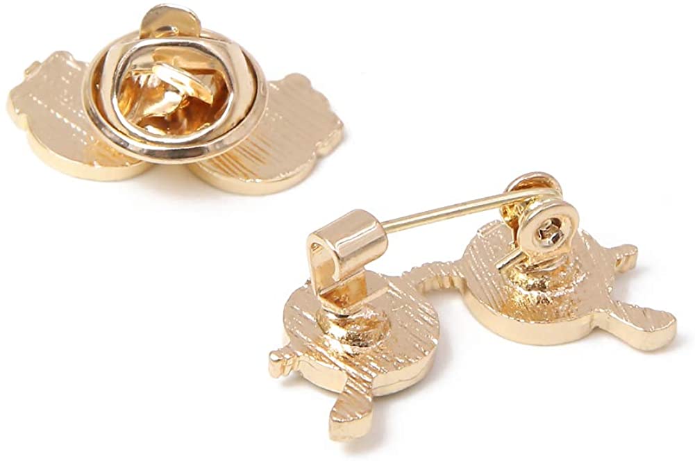Unigift 7 Pcs Glasses Pattern Enamel Brooches Set Sunglasses Brooch Lapel Pin for Kids Boy Girl Clothes Dress Scarf Bag Decoration - Image 2