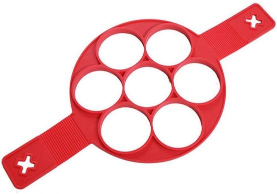 Silicone Pancake Maker Nonstick Cooking Tool Egg Ring Maker Pancakes Flip Egg Mold Cheese Egg Cooker Kitchen Gadget - Image 4