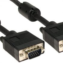SVGA/VGA Monitor Cable MALE TO MALE Lead TRIPLE SHIELDED 15pin FULLY WIRED Different Lengths Short of Long 0.5m / 1m / 2m / 3m / 5m / 10m / 15m / 20m / 25m / 30m / 40m / 50m - By Guilty Gadgets