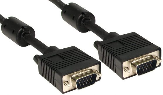 SVGA/VGA Monitor Cable MALE TO MALE Lead TRIPLE SHIELDED 15pin FULLY WIRED Different Lengths Short of Long 0.5m / 1m / 2m / 3m / 5m / 10m / 15m / 20m / 25m / 30m / 40m / 50m - By Guilty Gadgets