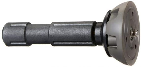 Manfrotto 520BALL Half Ball Leveler with 3/8-inch Screw For 75mm Bowl Tripods