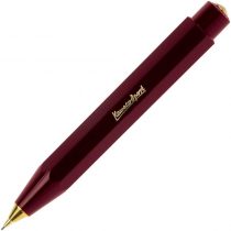 Kaweco Classic mechanical pencil 0.7 mm HB I lead pencil made of high-quality plastic in octagonal eight-sided design I mechanical pencil 11 cm I refillable pencil (Bordeaux)