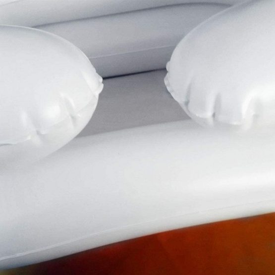 Inflatable Hair Washing Basin, Portable Bedside Shower with Drain Tube, Shampoo and Conditioner Basin, Wash Hair in Bed for Injured, Elderly, Disabled, Bed-Bound, Handicapped, Easily Clean Hair - Image 4