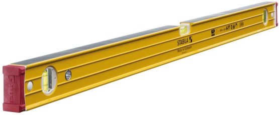 Stabila 15855 96-M-2 Magnetic Spirit Level 3 Vial 100cm, Yellow, M/100cm