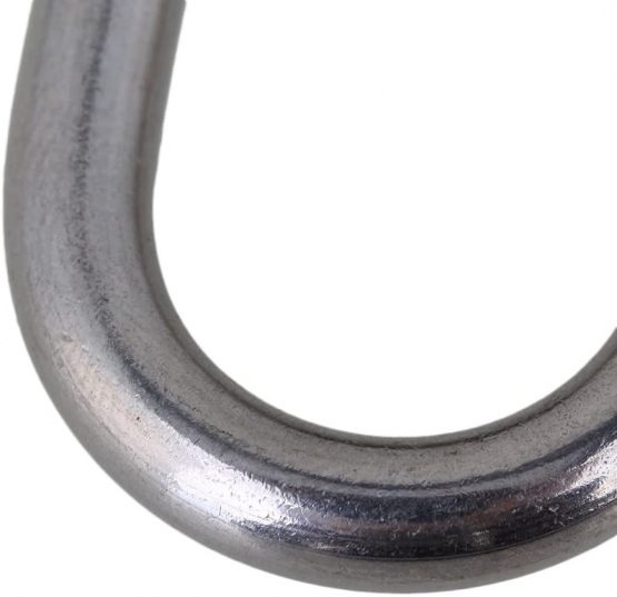 Mxfans M5 Secure Lock 304 Stainless Steel 50mm Hook Eyelet Pack of 5 - Image 3