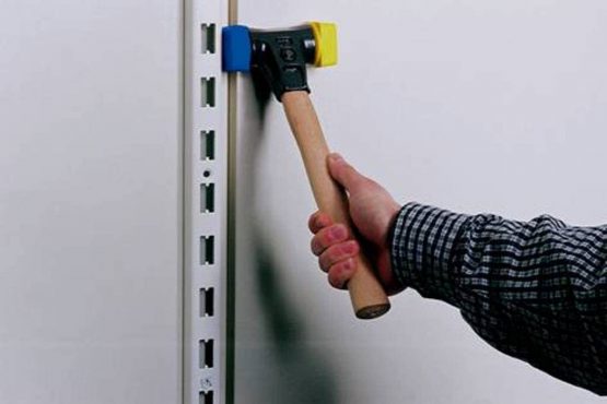 Wiha 83215040" Safety Medium Hard Soft-Faced Hammer, Blue/Yellow, 40 mm - Image 3
