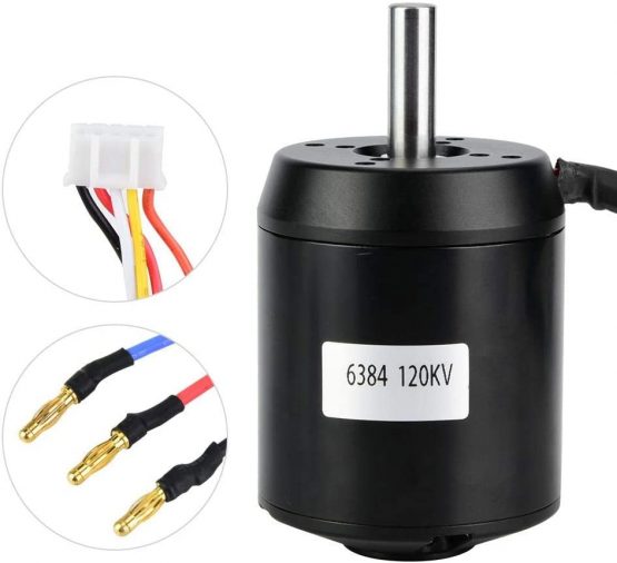 Alomejor Brushless Motor 6384 120KV Outrunner Brushless Sensored Motor for Electric Balancing Scooter Skateboard - Image 2