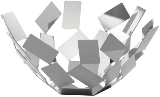 Alessi La Stanza Dello Scirocco Fruit Holder in 18/10 Stainless Steel Mirror Polished