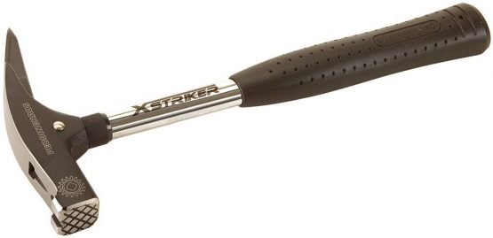 Peddinghaus 5126250001" Xstriker Rough Face Magnetic Carpenters Hammer, Silver/Black, 570 g