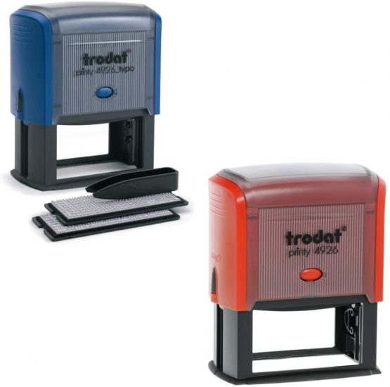 Trodat 83457 Replacement Ink Pad - Blue (Pack of 2), 4926 - Image 3