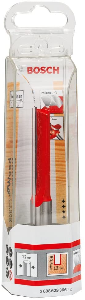 Bosch 2608629366 Groove Cutter 12x12x98mm, 0 V, Silver/Red - Image 2