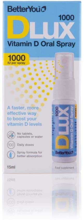 BetterYou Vitamin D 1000 IU Oral Spray