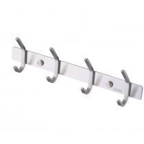 KES Rustproof Coat Rack Wall Mounted Stainless Steel 3-Hook Towel Hook Hook Rack Hook Rail Rust Resistant Brushed Finish AH203H3-2