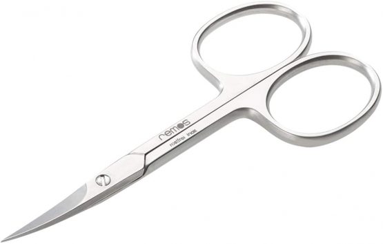 REMOS Nail & Cuticle Scissors Stainless [INOX] 9.5cm for Fingernails & cuticles