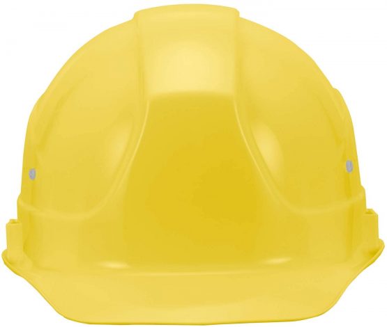 uvex superboss Safety Helmet | for the Construction Site | Industrial Protective Helmet DIN EN 397 | Construction Helmet in Unisize | Ventilated | Work Helmet - Yellow - Image 4
