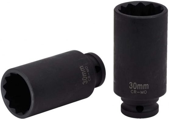 KS Tools 150.1705 Special drive shaft impact socket, 1/2", 30mm - Image 2