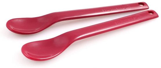 Maroon Spoons, Large, Pack of 10