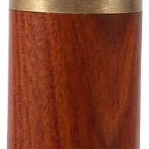Wood Toothpick Holder with Lid Portable Toothpick Box Capsule Case Container Natural Crafts for Home and Travel Use (Rosewood)
