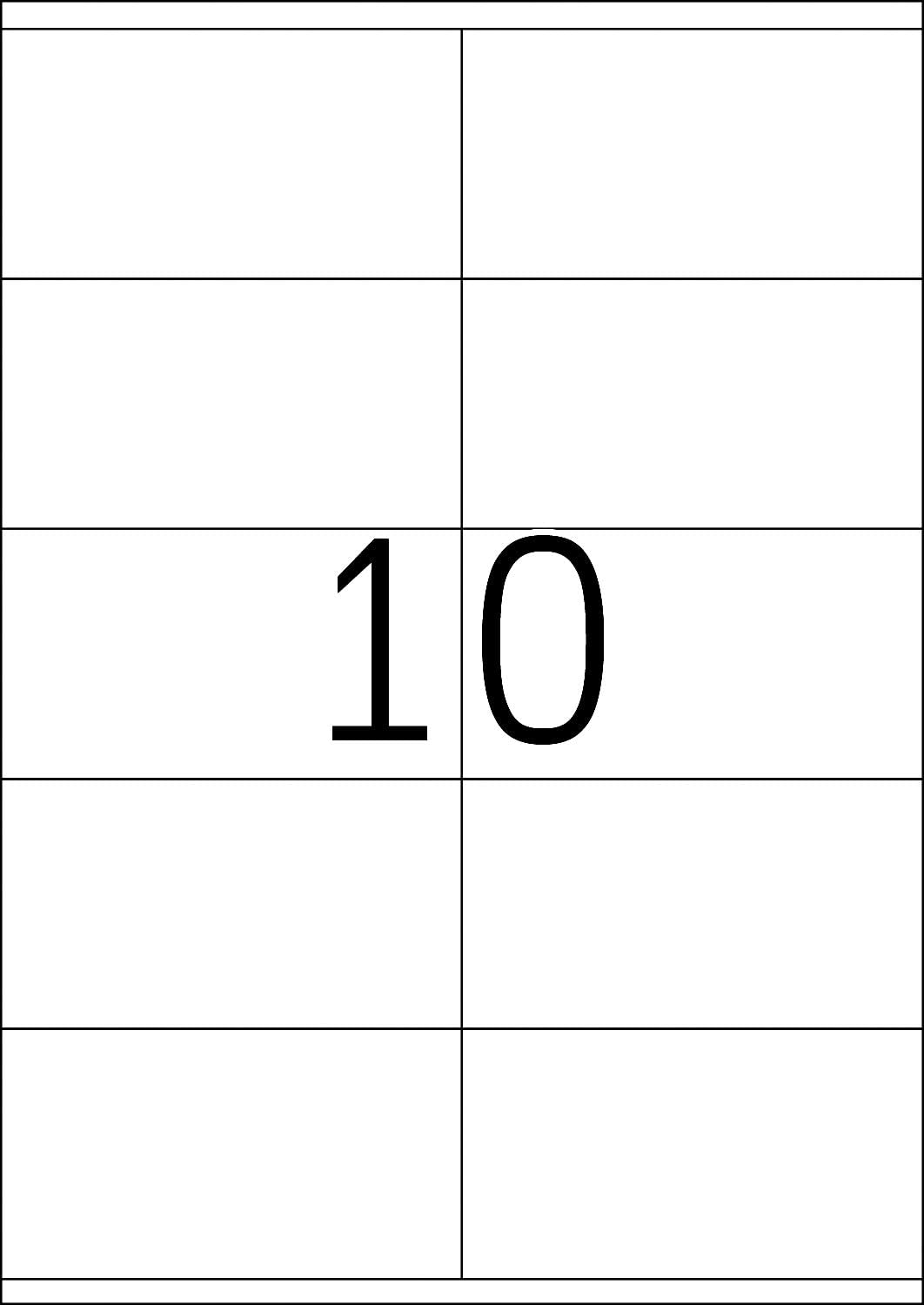 TopStick 8734 Multi-Purpose Labels, 10 Labels Per A4 Sheet, 105 x 57 mm, 1000 Labels, Self Adhesive - Image 2