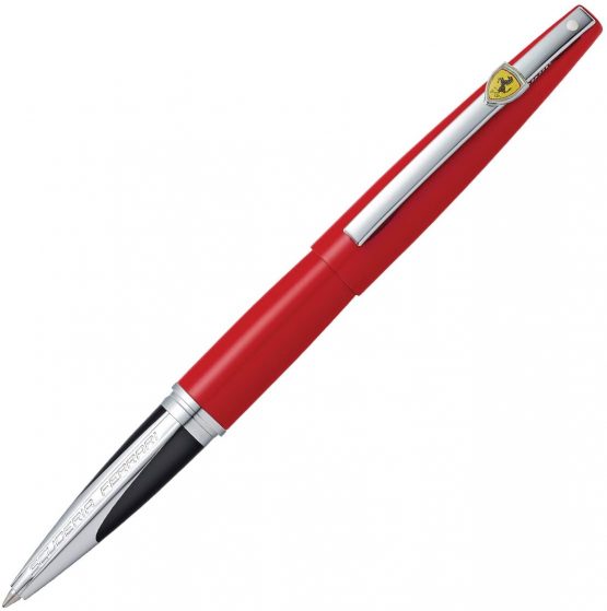 Sheaffer E1915351 Chrome Trim Rollerball Pen Rollerball pen. Ferrari Rosso Corsa
