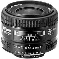 Nikon AF NIKKOR 35mm f/2D Lens