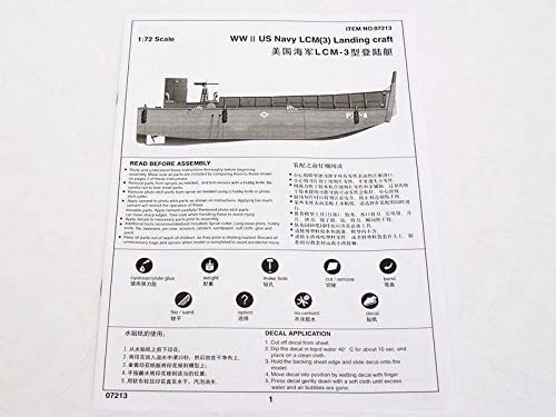 Trumpeter 1:72 - LCM3 USN WWII Landing Craft, Various, Miniatura - Image 4