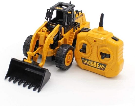 Top Race 5 Channel Fully Functional Remote Control Construction Truck Kids Size Designed for Small Hands (Front Loader) - Image 4