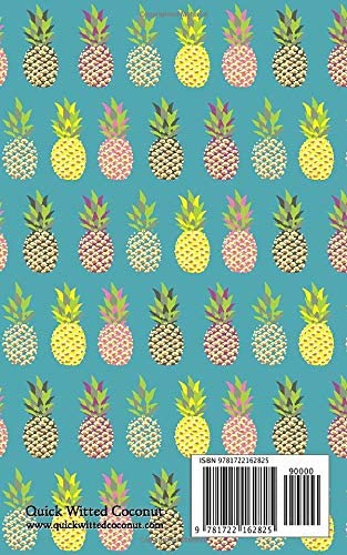 Pineapple Notebook - Ruled Pages - 5x8 - Premium (Sea Green) - Image 2