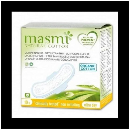 MASMI NATURAL COTTON Organic Sanitary Pads