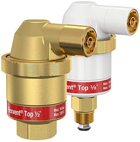Flamco Flexvent Top 28515 Automatic Bleed Valve Rp1/2 Inch, Brass - Image 3