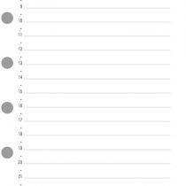 Exacompta 14350 Organiser Refill for Exatime 14 / Daily 1 Day per Page January to December in French 2019