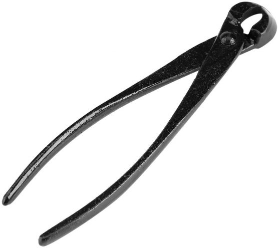 Zerodis Bonsai Cutter, 205mm Professional Zinc Alloy Round Edge Garden Knob Branch Cutter Bonsai Tools