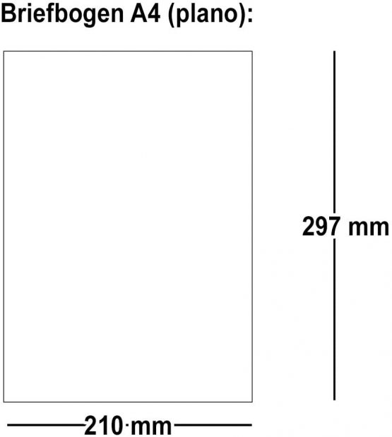 Pack of 100 Zeta Linen Fine Paper with Linen Structure DIN A4 for High-Quality Documents Grammage: 100 g/m² - Image 4