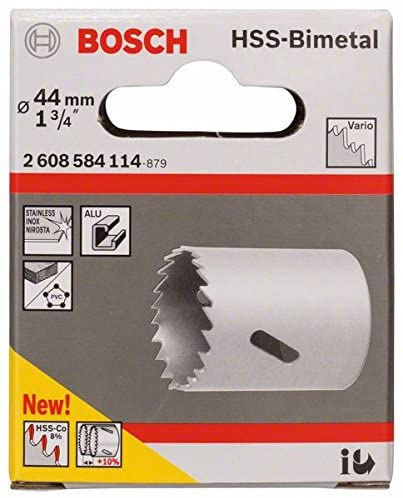 BOSCH 2608584114 44mm HSS Bi-Metal Holesaw, Grey, diameter 44 mm - Image 2