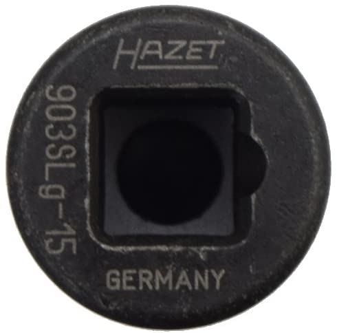 HAZET 903SLG-15 85 mm 6-Point Hexagon Traction Profile Impact Socket - Phosphatised/Oiled, 15mm - Image 4