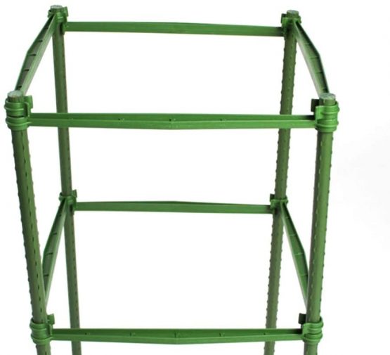 LouisaYork Tomato Cage Stakes,12Pcs/36Pcs Tomato Trellis Connectors Stake Arms Plant Stem Clips Expandable Trellis Connectors for Any 11mm Diameter Plant Stakes - Image 2